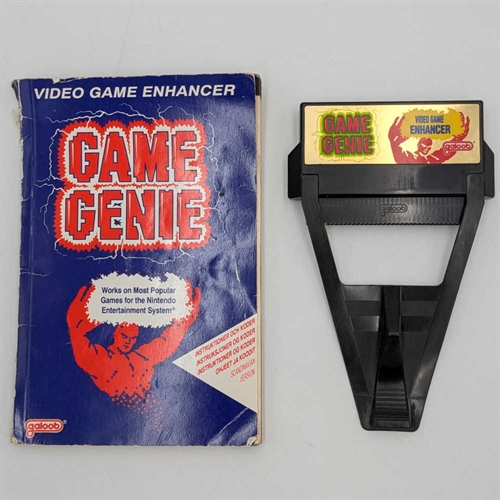 Game Genie - Med Manual - Nintendo NES Tilbehør (B Grade) (Genbrug)